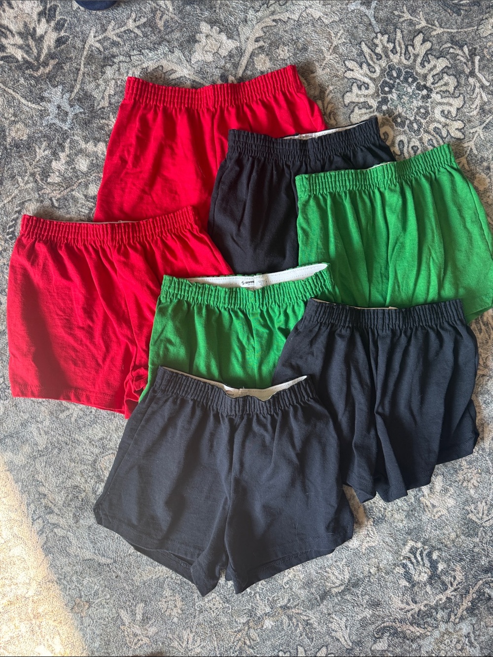 Bundle of 7 Girls Cheer Shorts